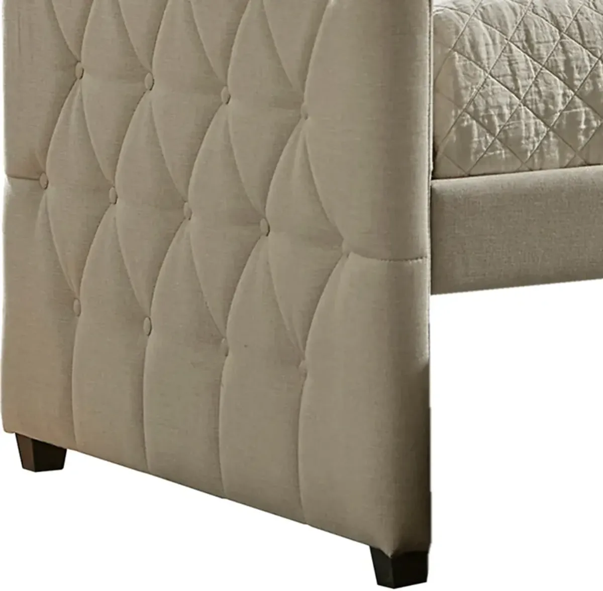 Mae Twin Upholstered Daybed - Beige