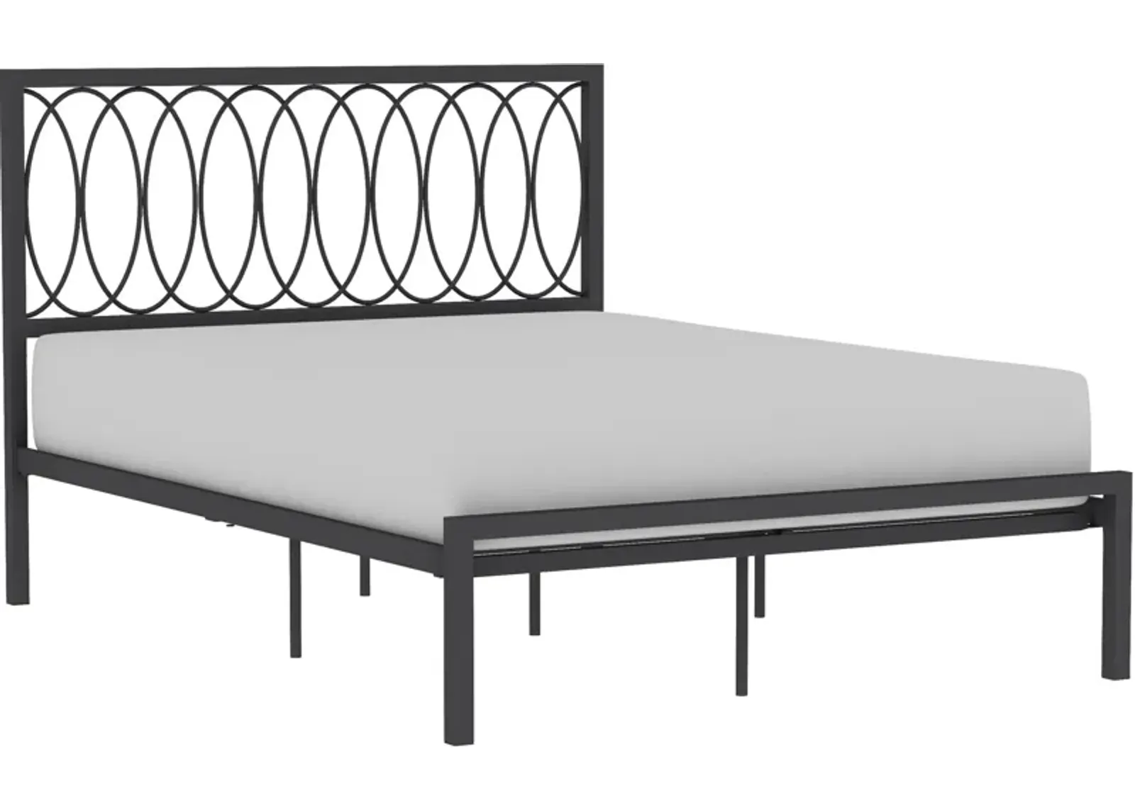 Petunia Full Platform Bed - Gray