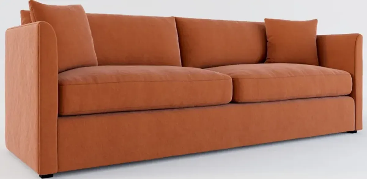 Benji Foam Comfort Sofa - Merrimac Brick