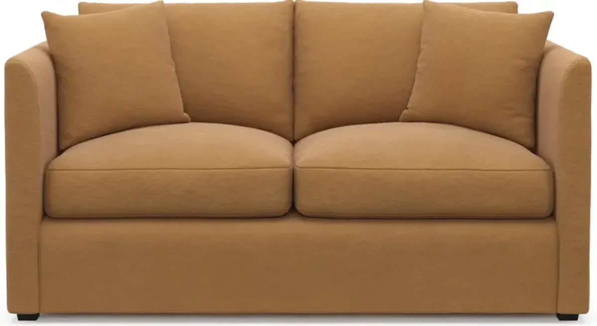 Benji Foam Comfort Loveseat - Merrimac Topaz