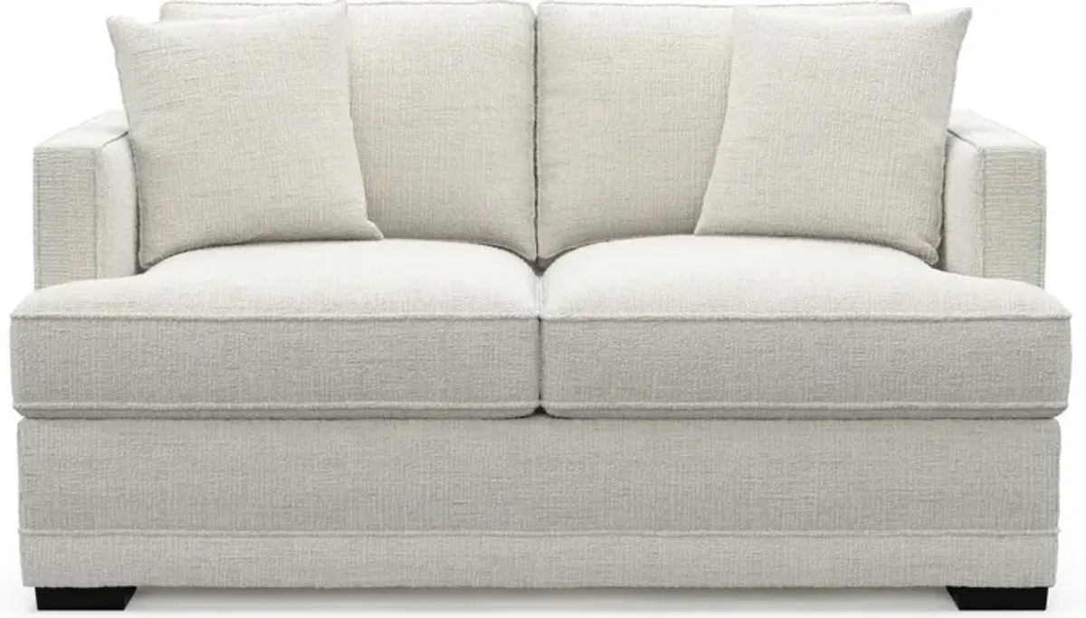 Pembroke Foam Comfort Loveseat - Bantu Pearl