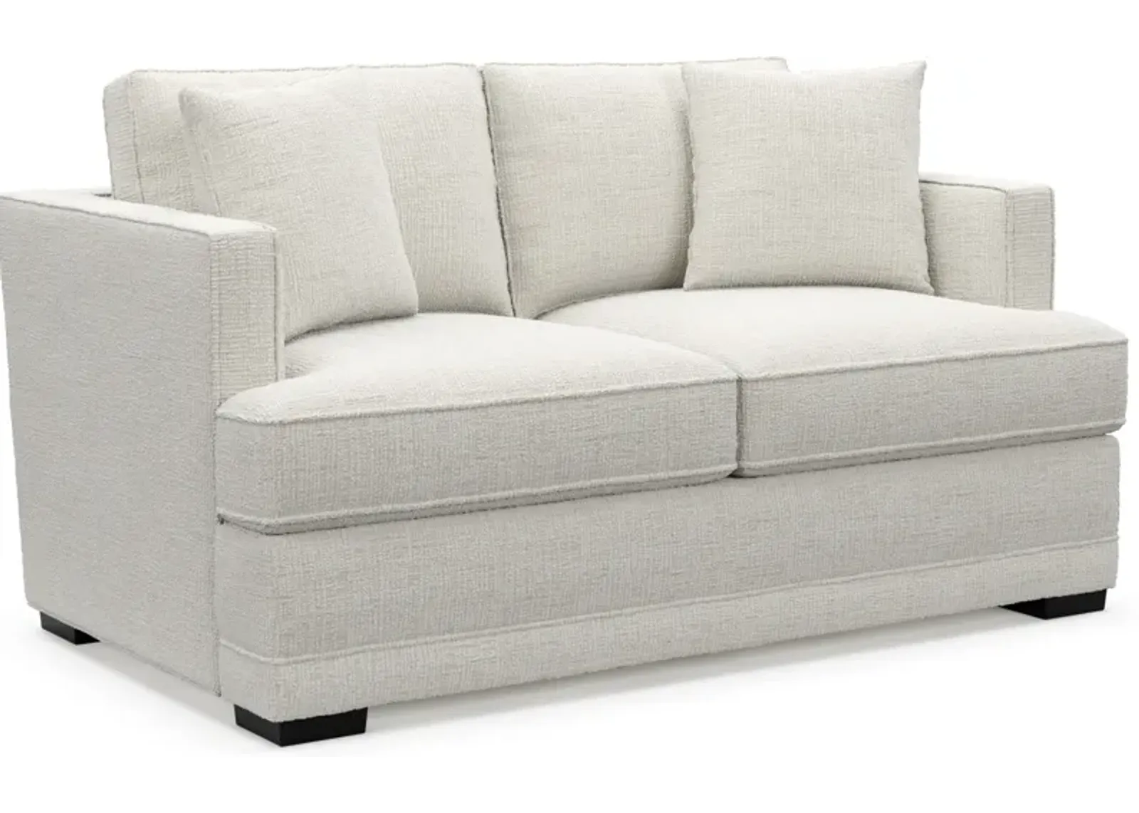 Pembroke Foam Comfort Loveseat - Bantu Pearl