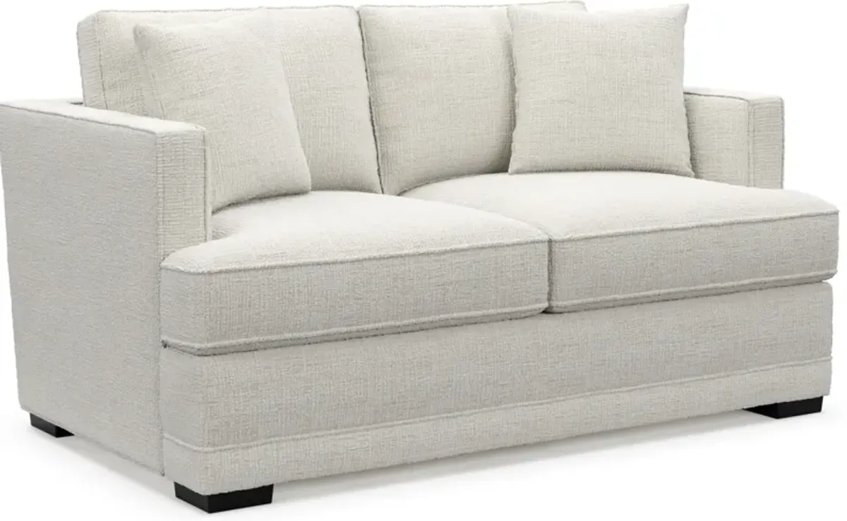 Pembroke Foam Comfort Loveseat - Bantu Pearl