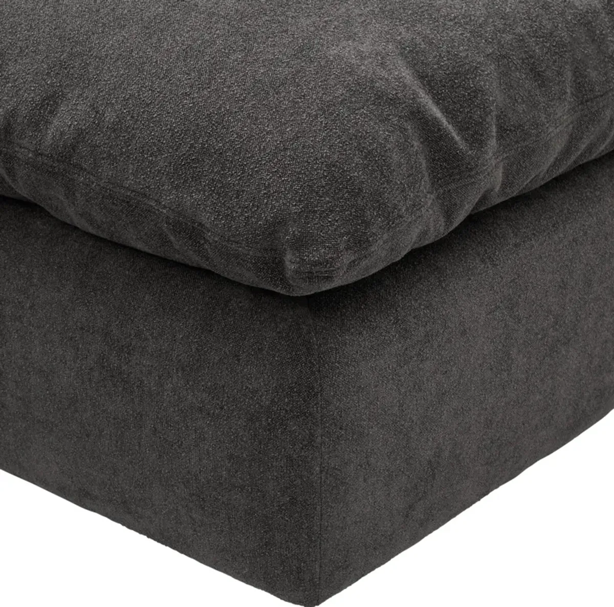 Lola Ottoman - Charcoal