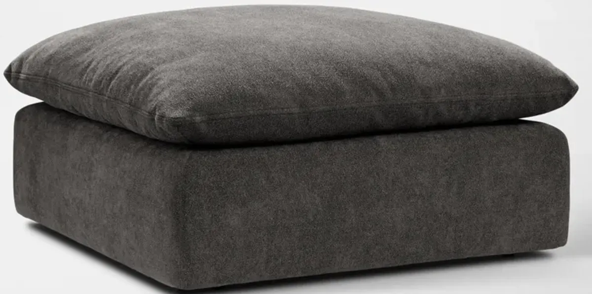 Lola Ottoman - Charcoal