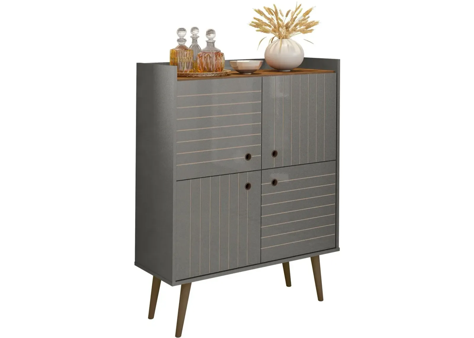 Marlo Accent Cabinet - Gray