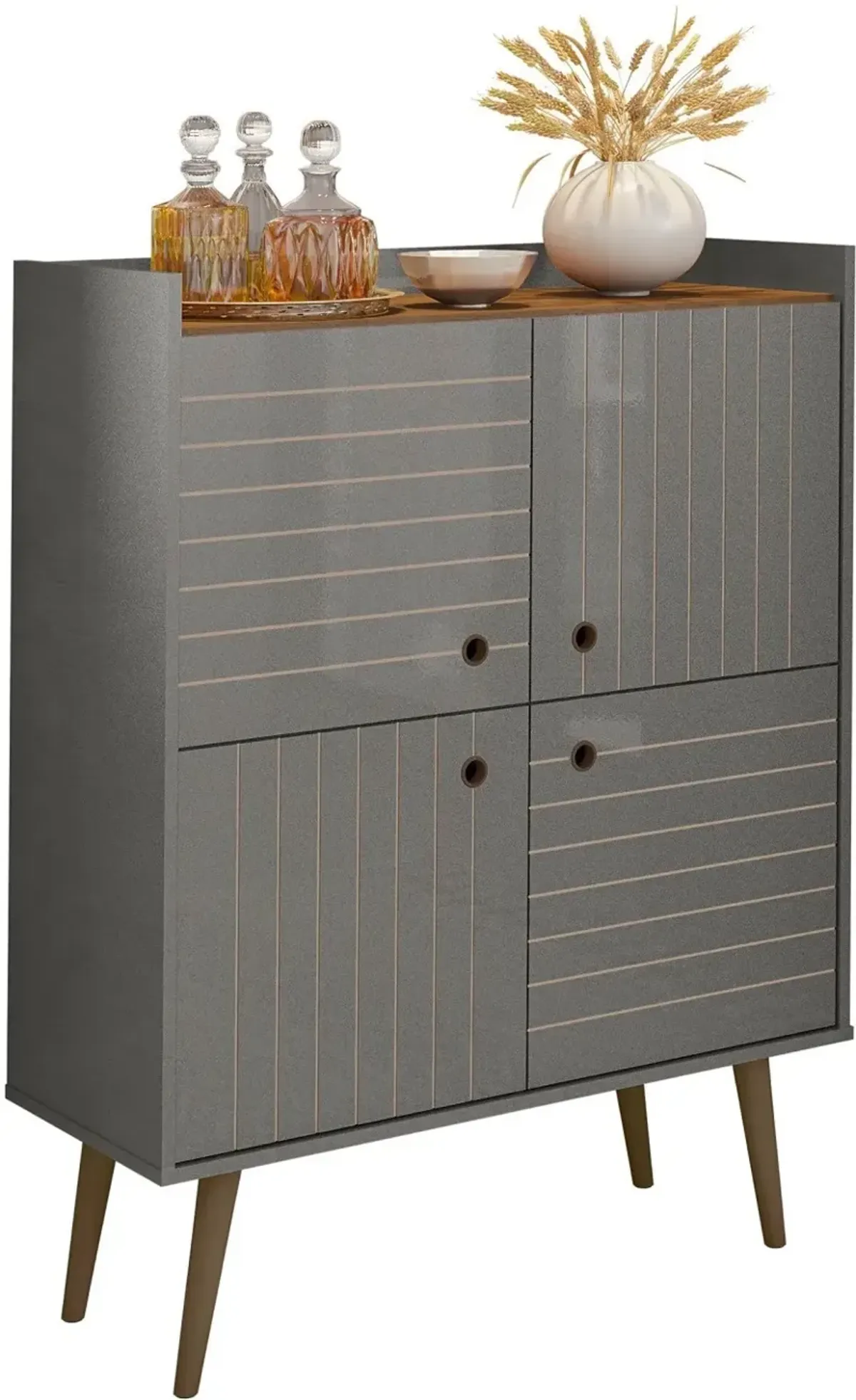 Marlo Accent Cabinet - Gray