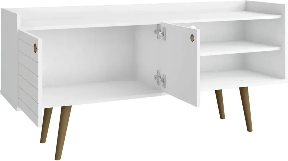 Marlo 54" TV Stand - White