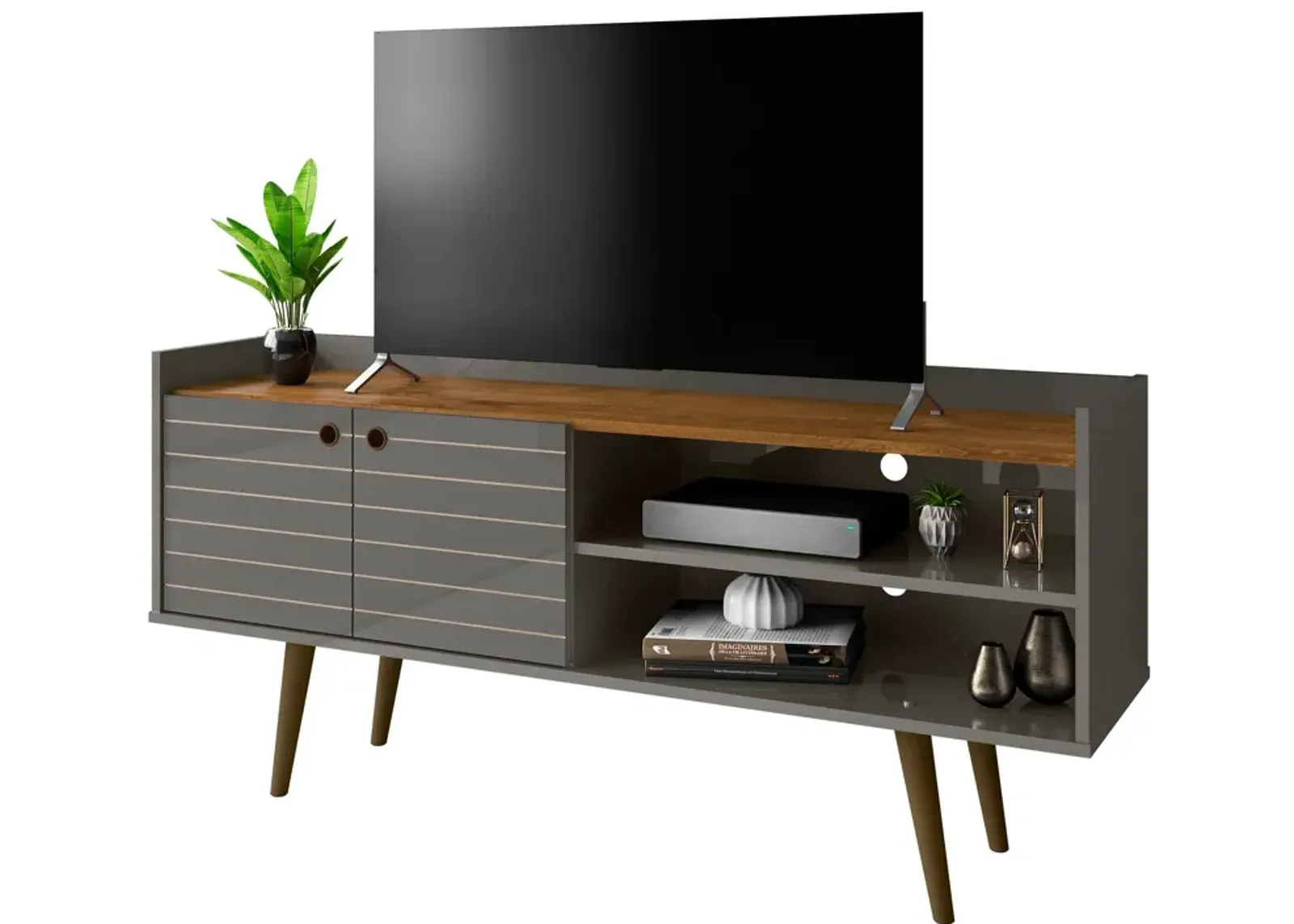 Marlo 54" TV Stand - Gray