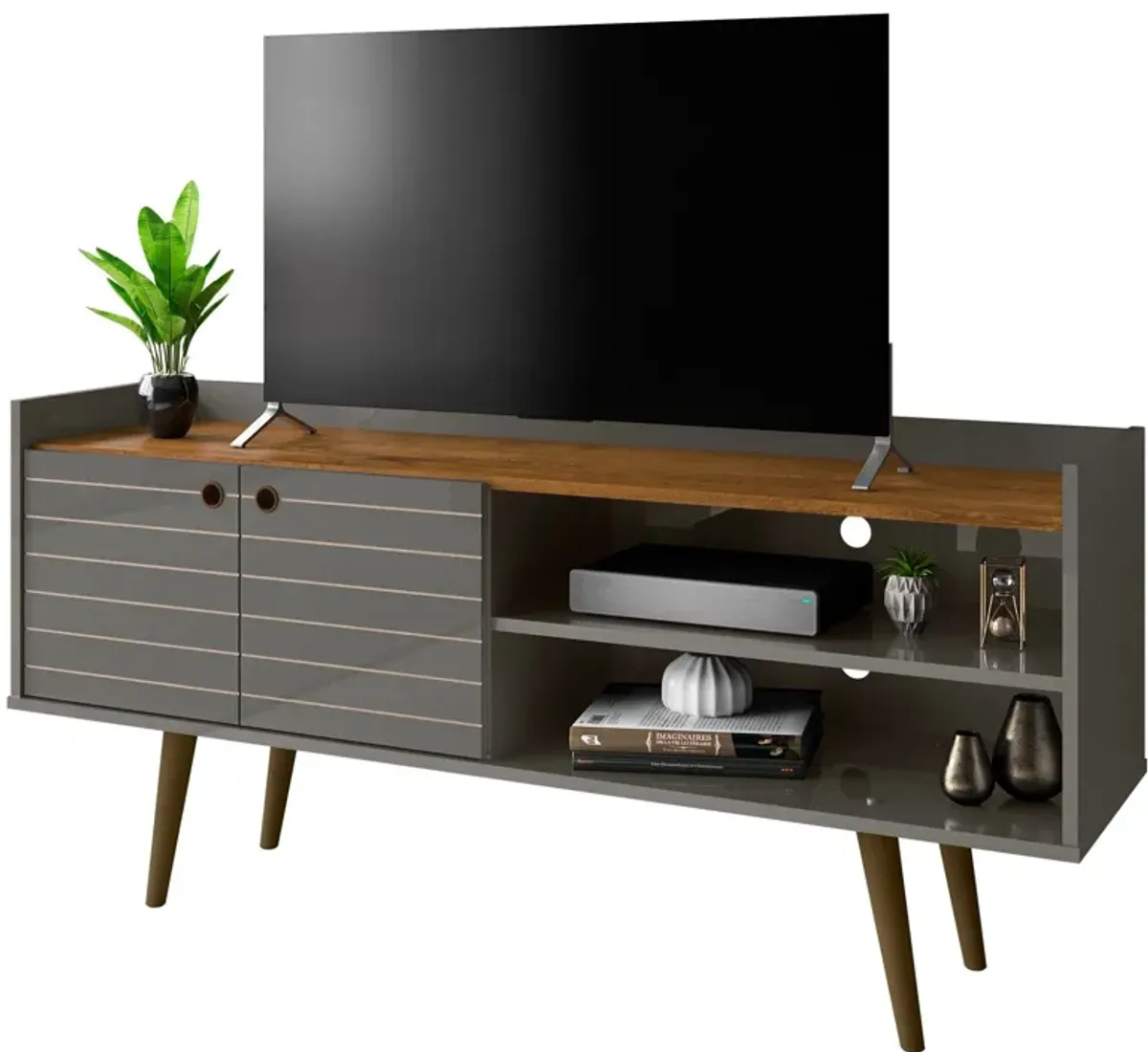 Marlo 54" TV Stand - Gray