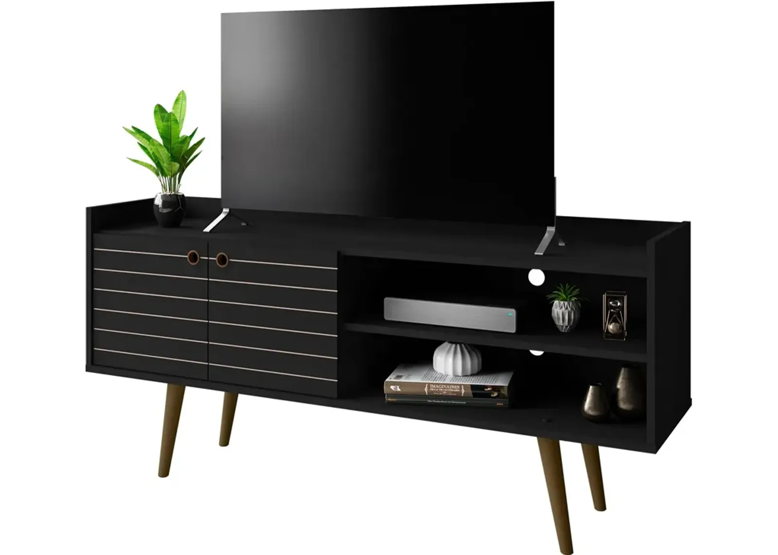 Marlo 54" TV Stand - Black