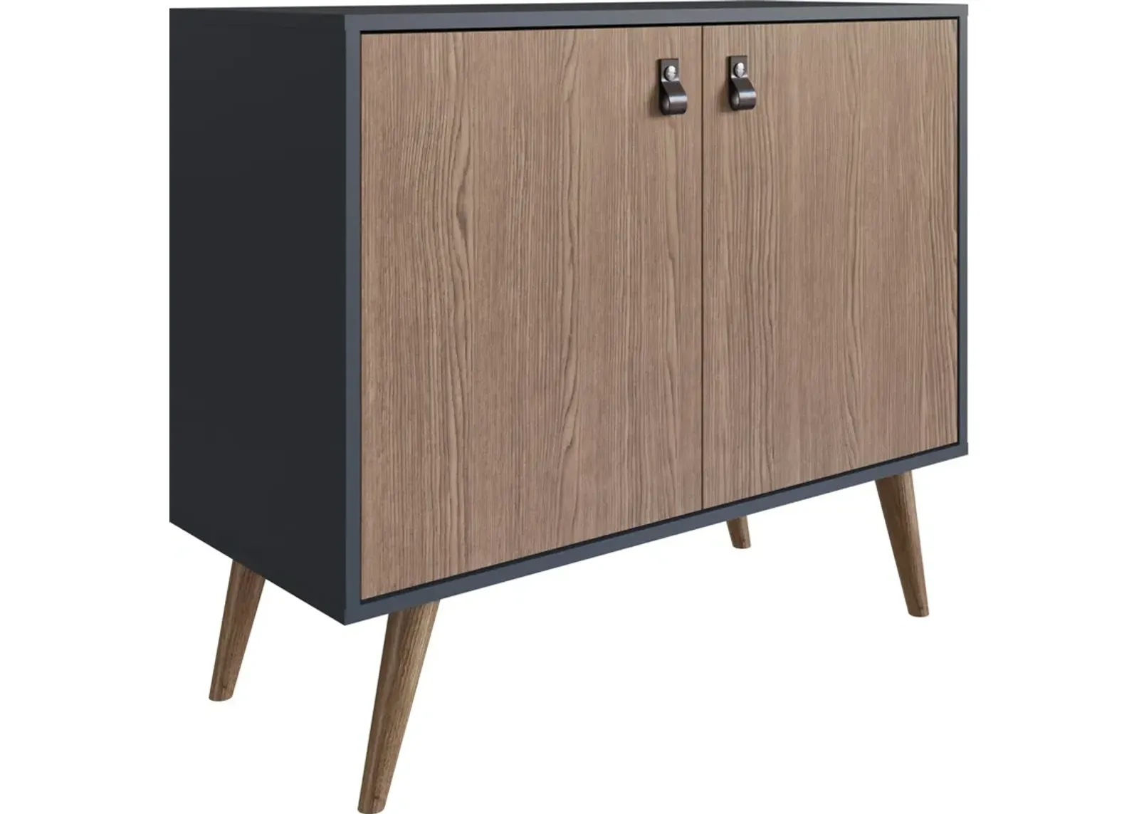 Nalda Accent Cabinet - Natural/Blue