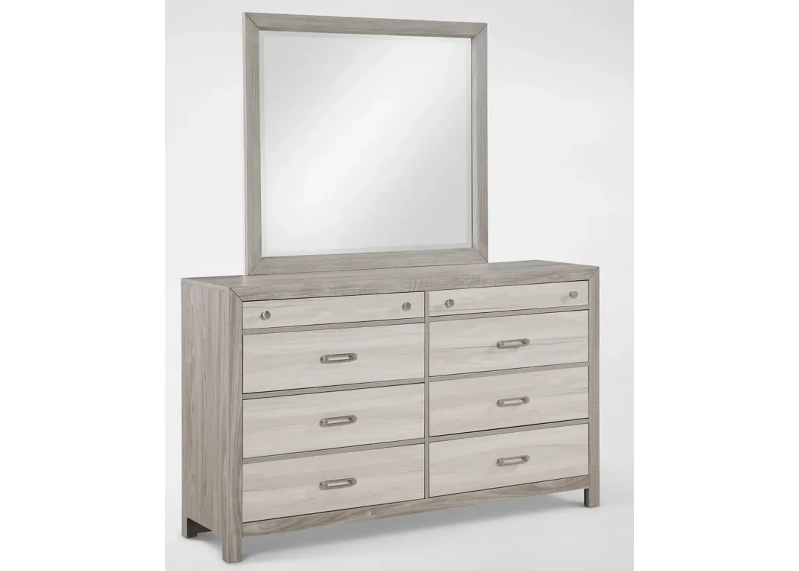 Asher Dresser and Mirror