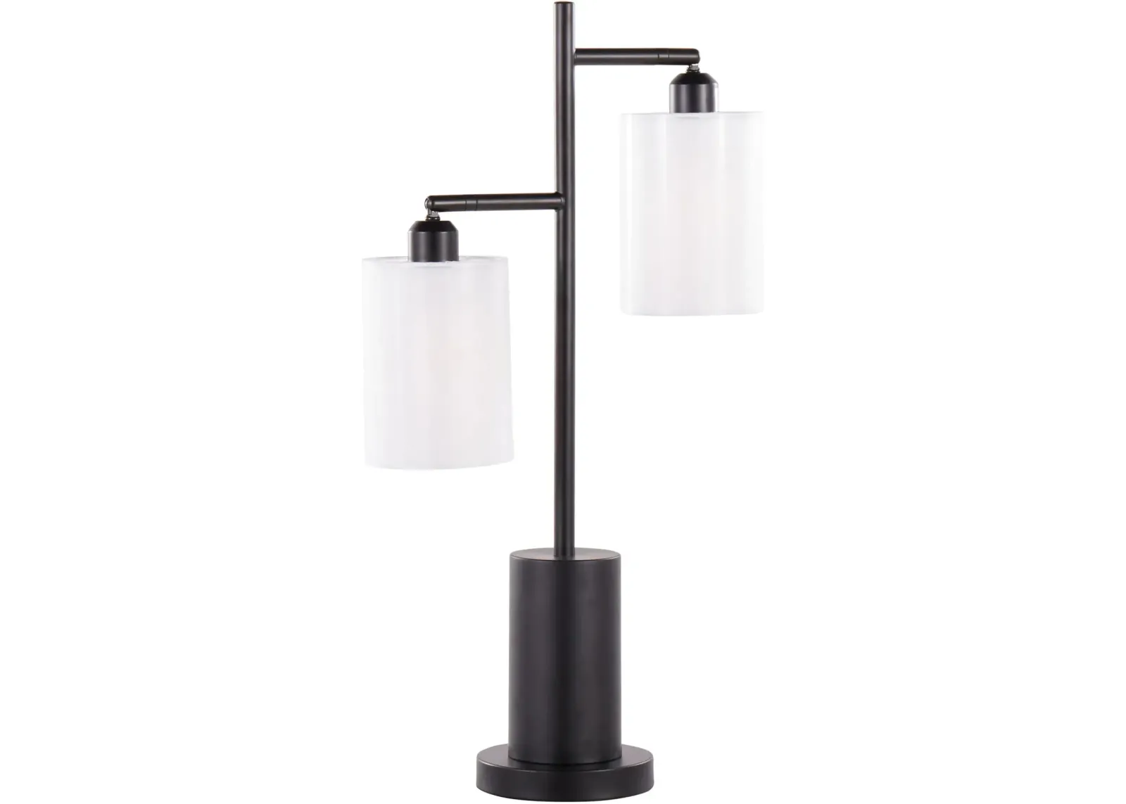 Kirby 27'' Table Lamp - Black/White