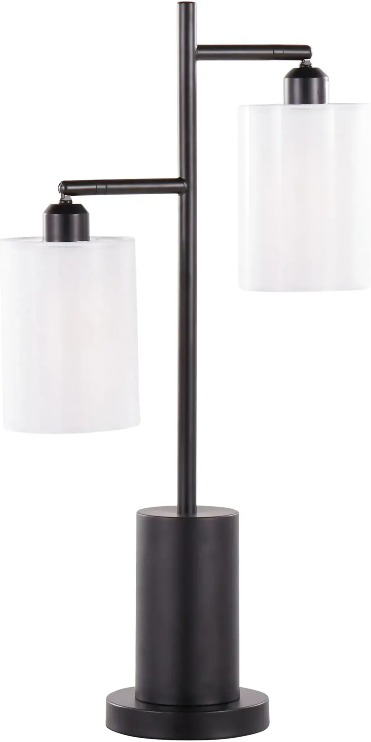 Kirby 27'' Table Lamp - Black/White