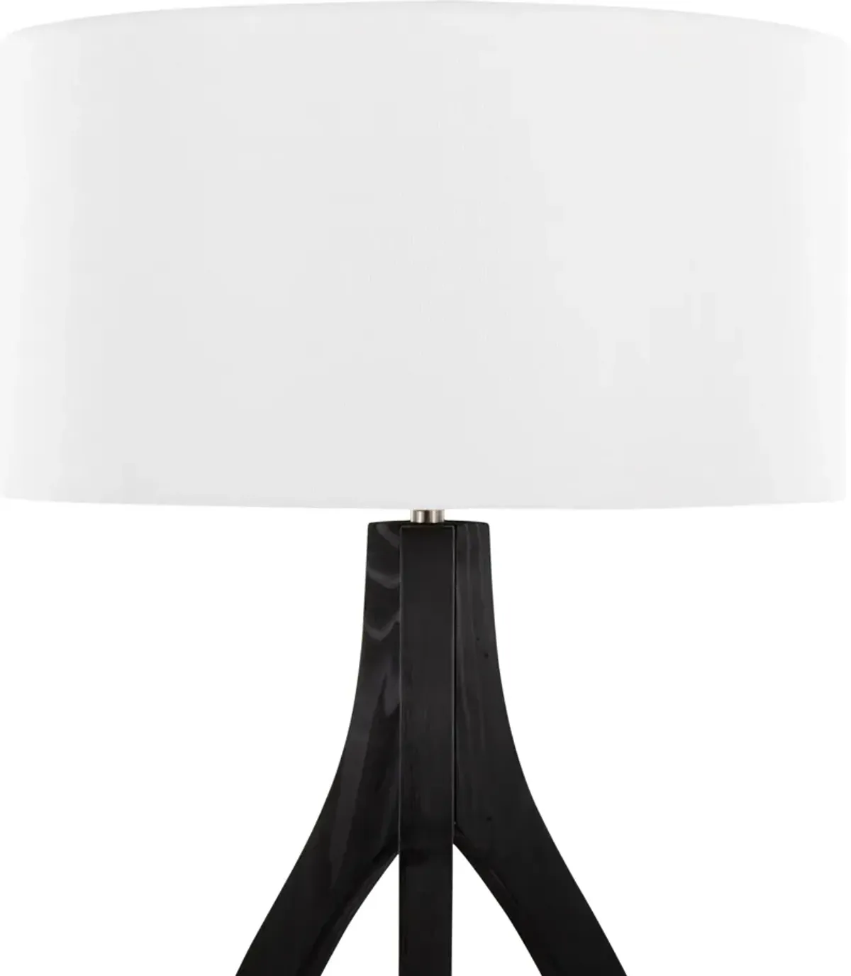 Labrant 60'' Floor Lamp - Black/White