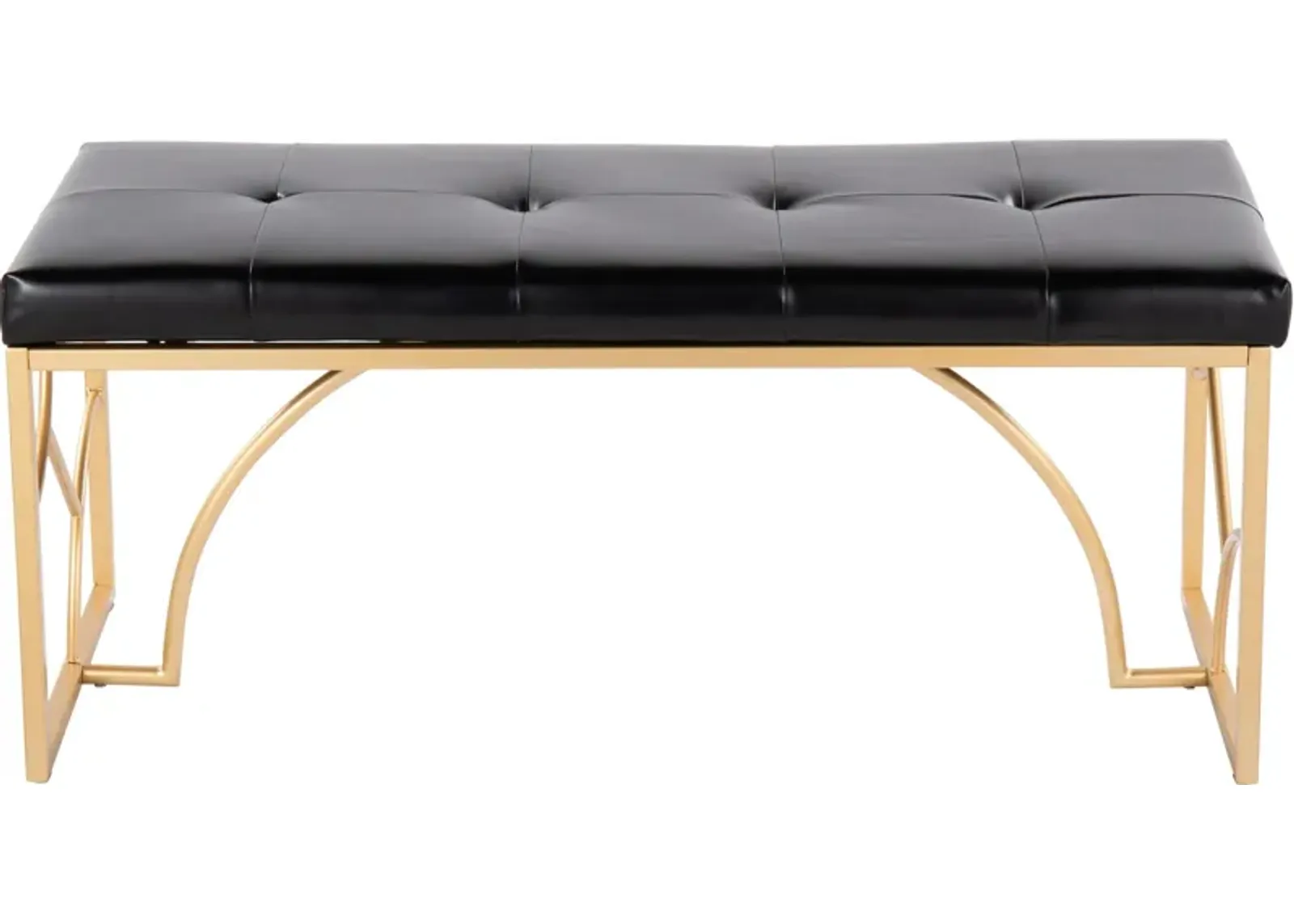 Lauryn Bench - Gold/Black