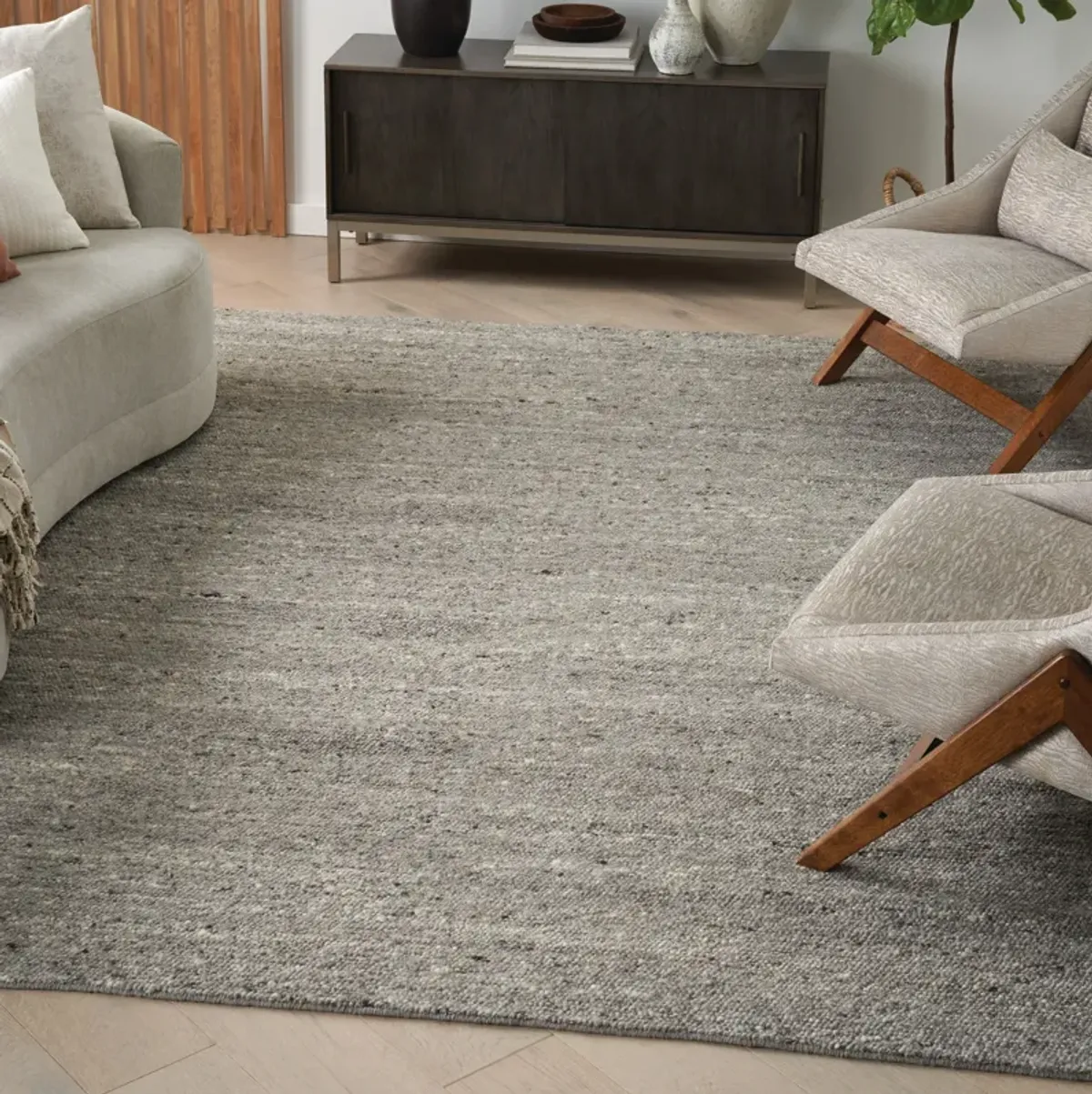 Athens 6' x 8' Area Rug - Grey