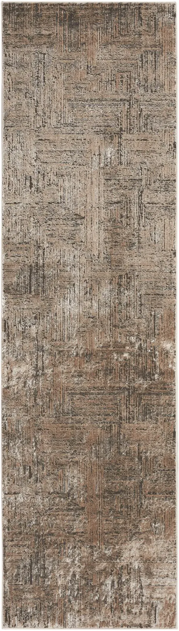 Genova 2' x 8' Runner - Black/Ivory
