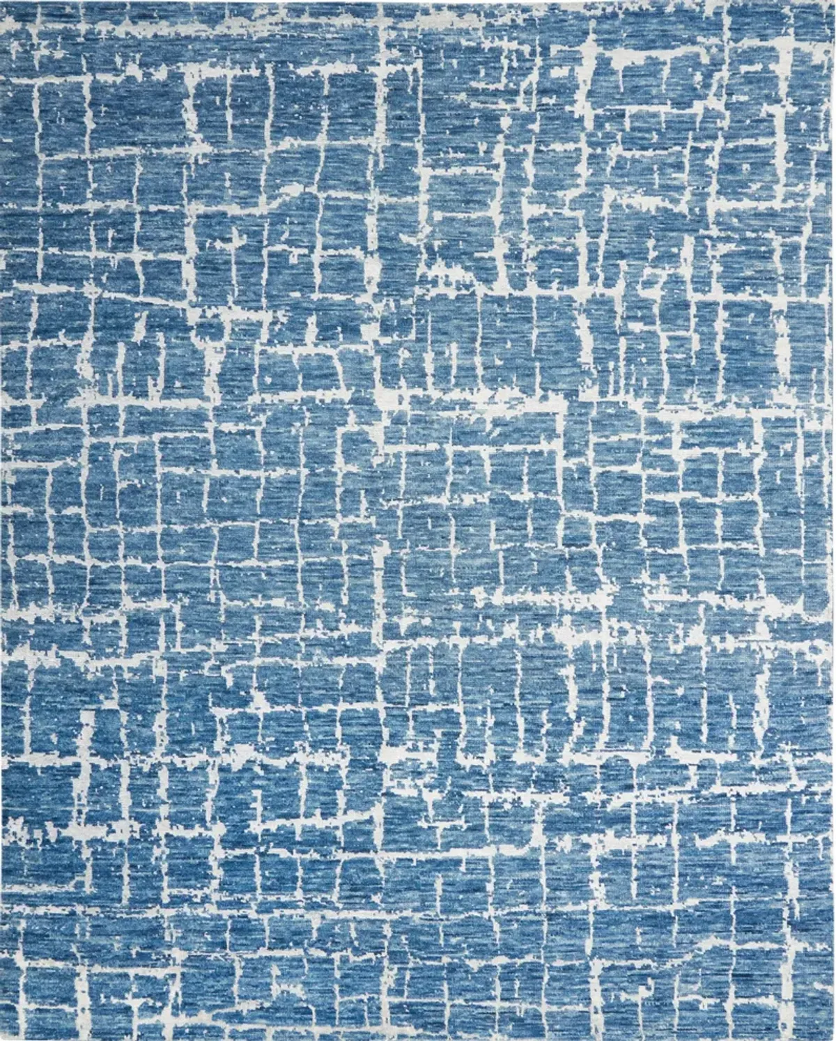 Roma 8' x 10' Area Rug - Blue/Silver