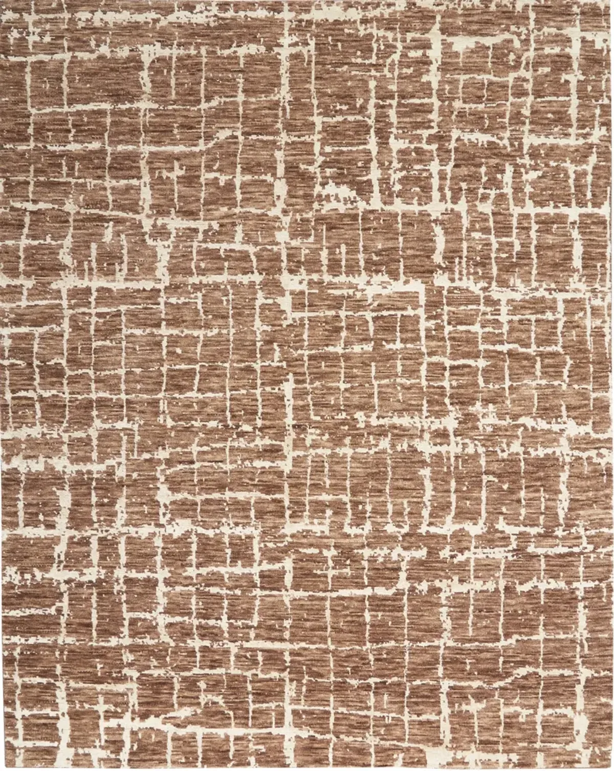 Roma 2' x 3' Area Rug - Mocha/Ivory