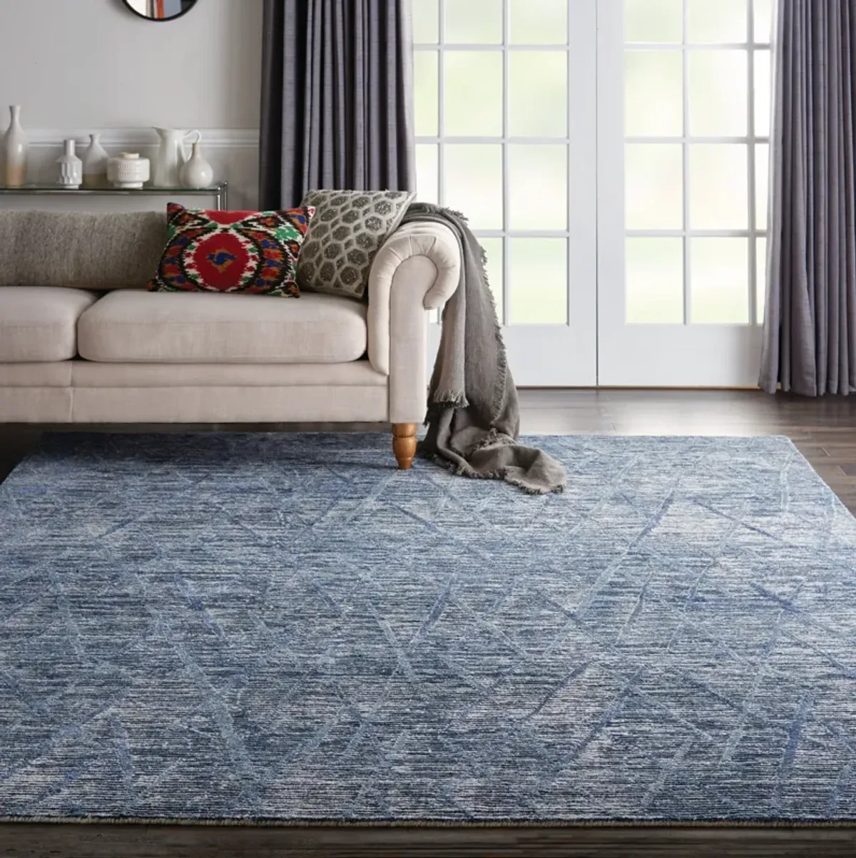 Firenze 6' x 8' Area Rug - Indigo