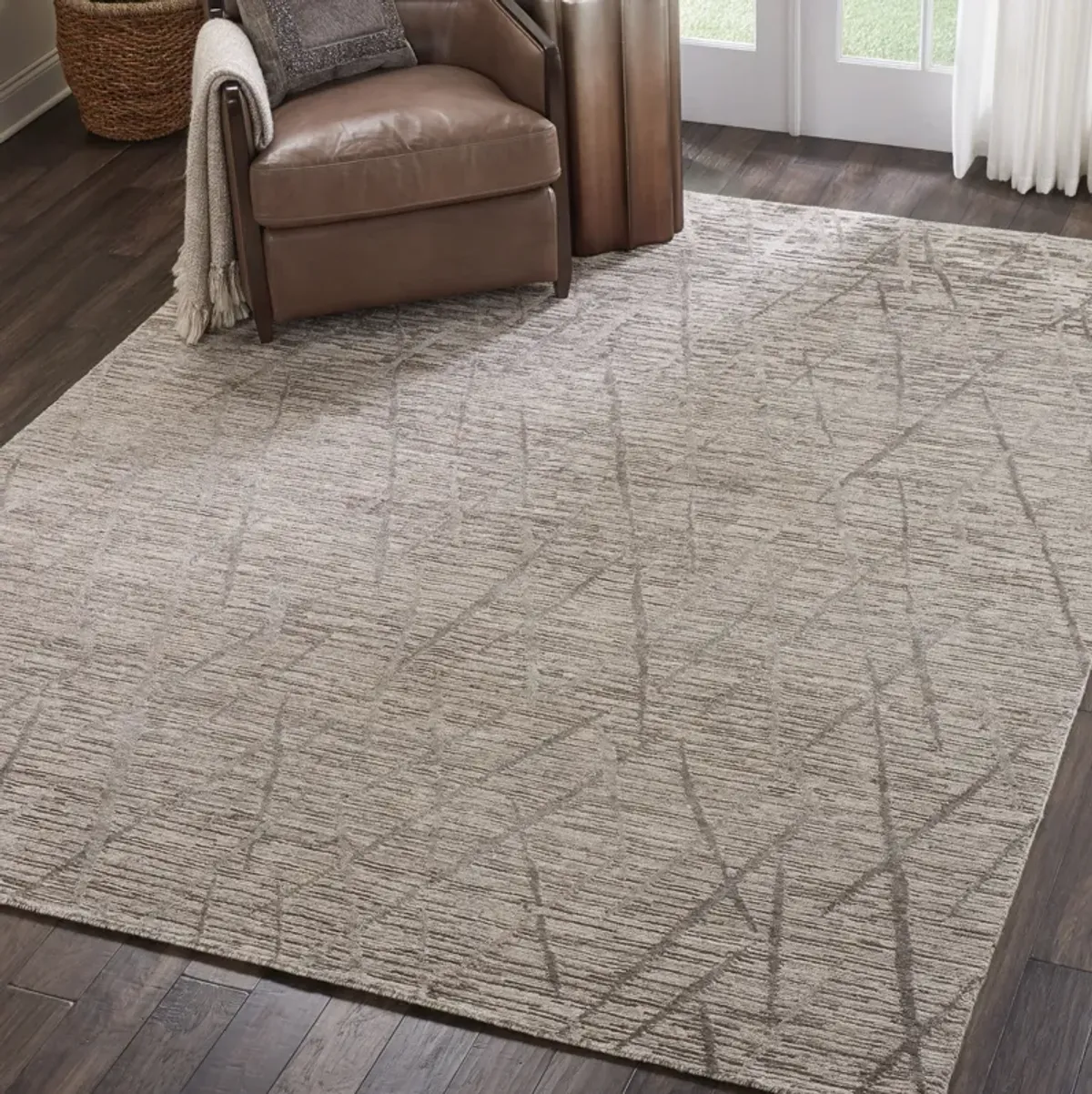 Firenze 6' x 8' Area Rug - Ash