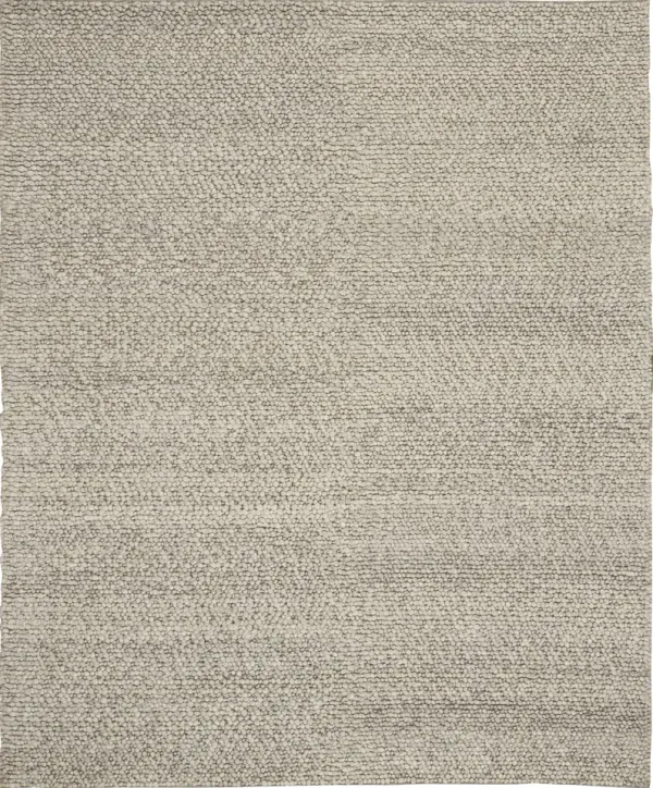 Nice 5' x 7' Area Rug - Gray/Ivory