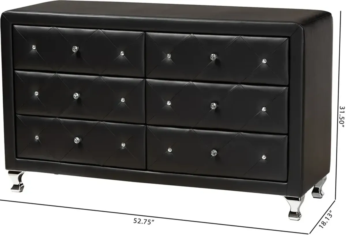 Journee Dresser - Black