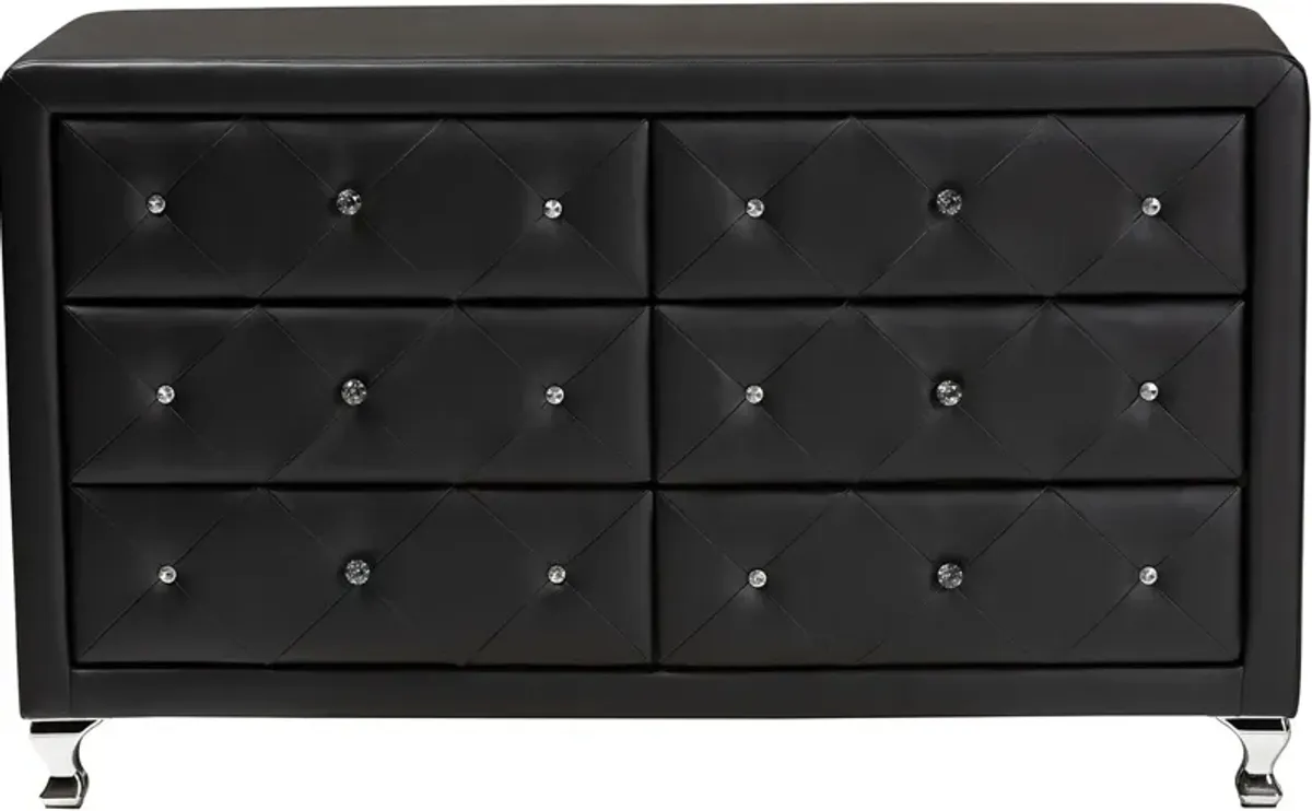 Journee Dresser - Black