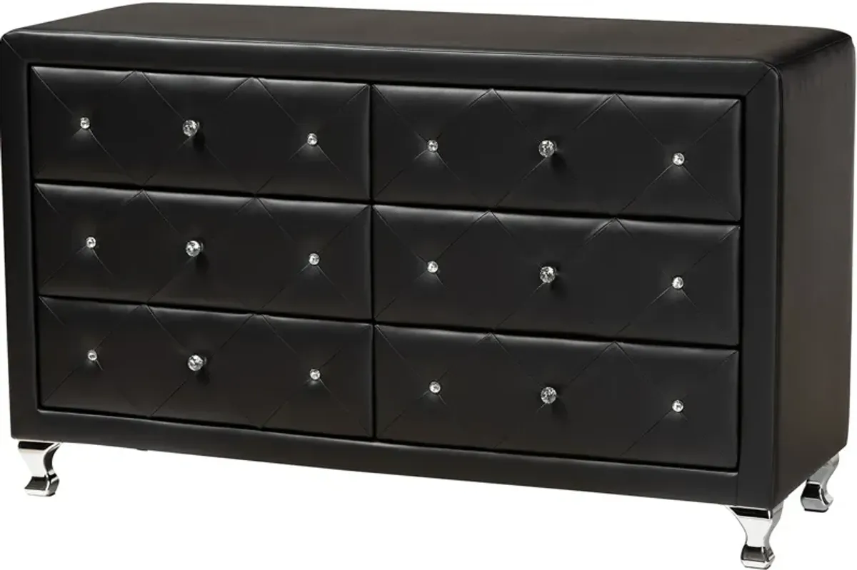 Journee Dresser - Black