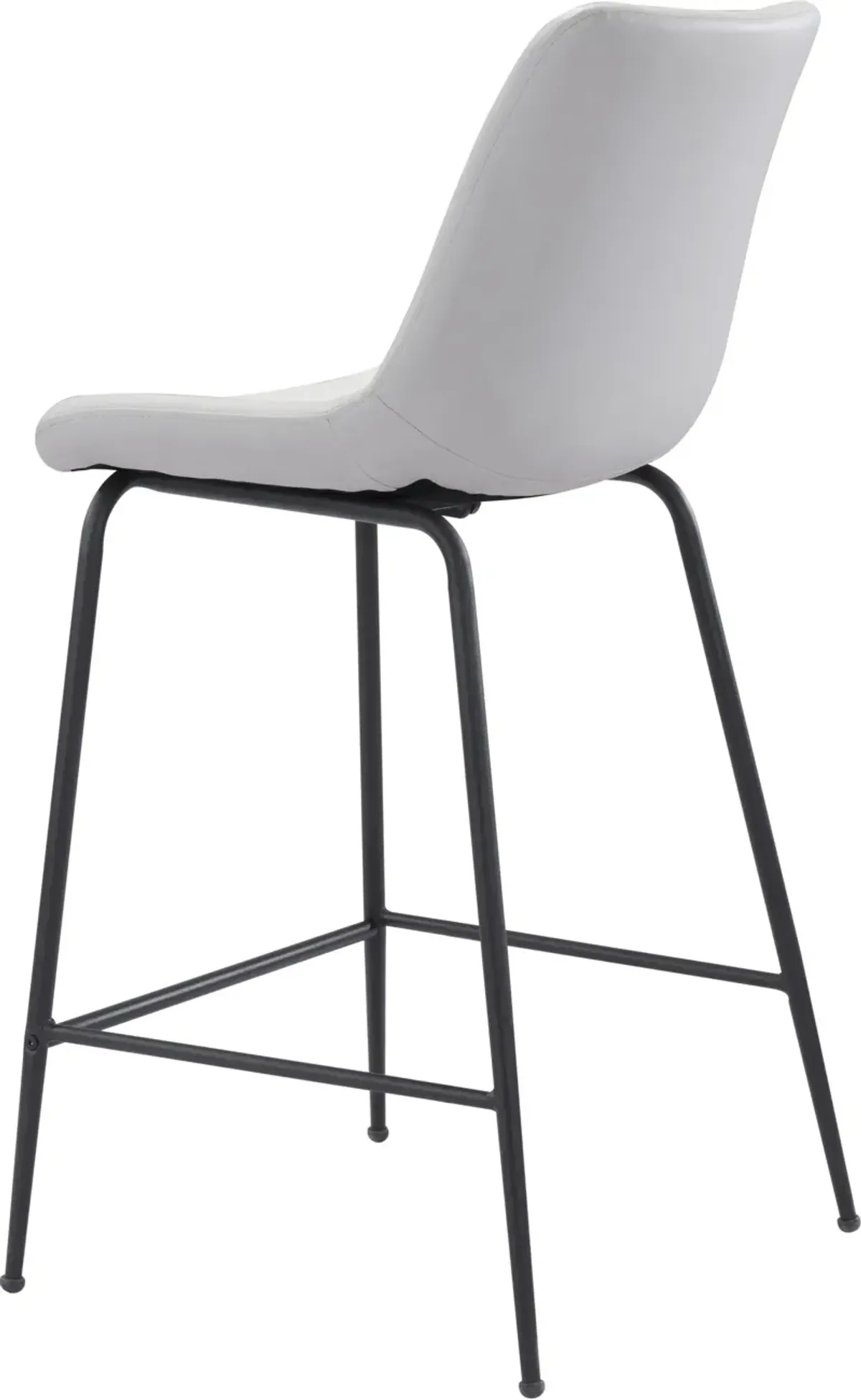 Xyon Counter-Height Stool - White