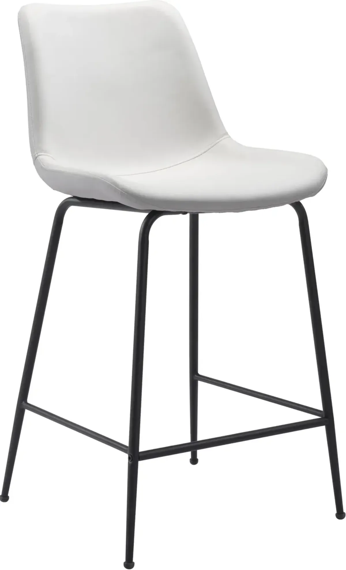 Xyon Counter-Height Stool - White