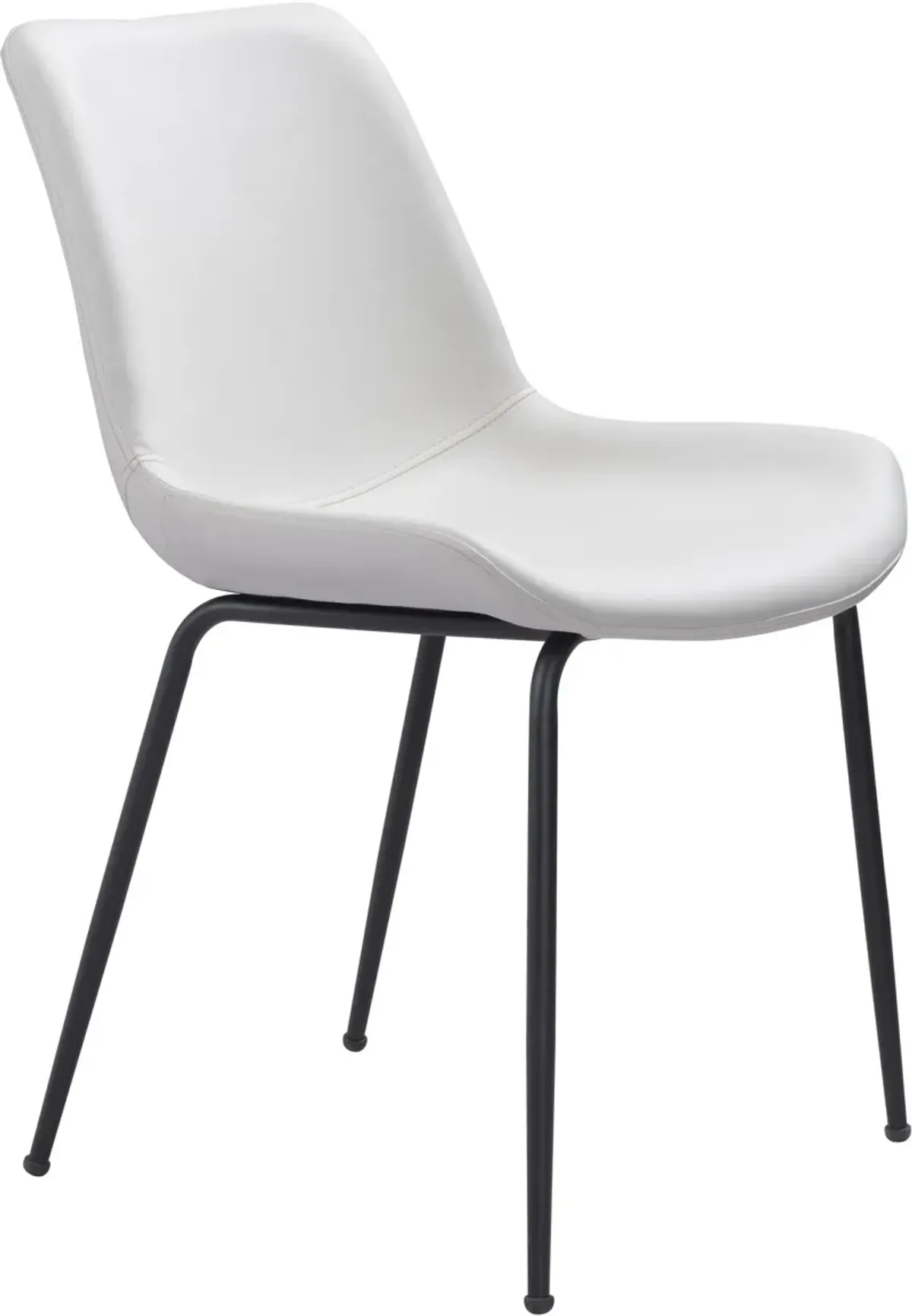 Xyon Set of 2 Dining Chairs - White