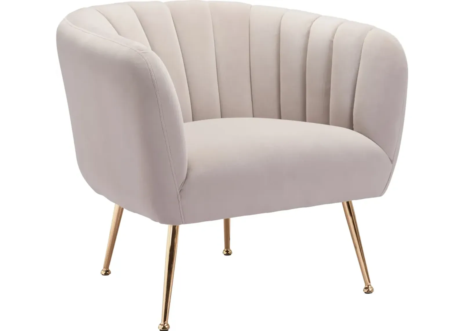 Trent Accent Chair - Beige