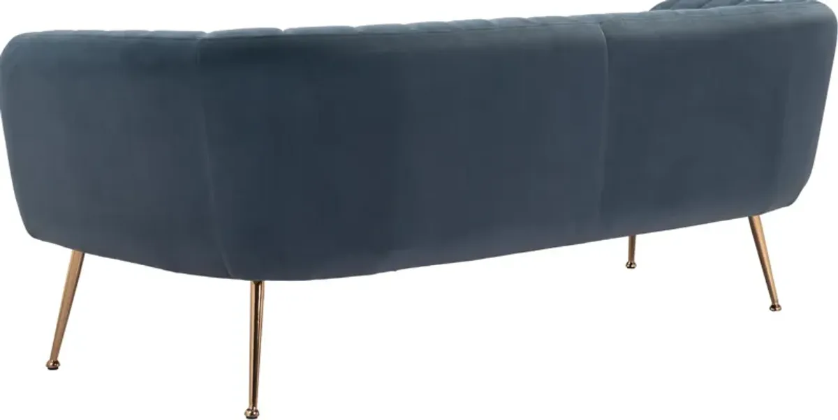 Trent Sofa - Slate Blue