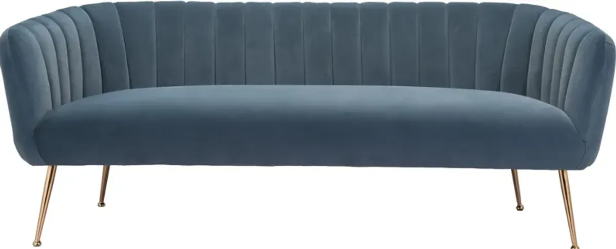 Trent Sofa - Slate Blue