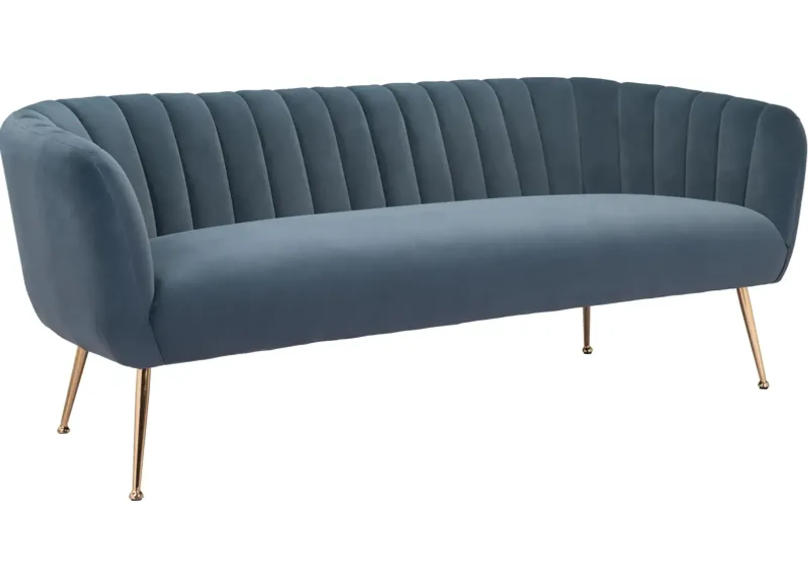 Trent Sofa - Slate Blue