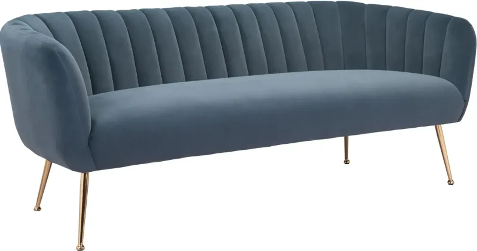 Trent Sofa - Slate Blue