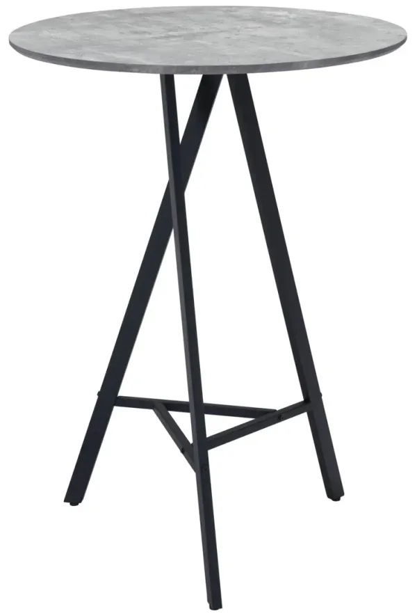 Crowley Bar Table - Gray/Black