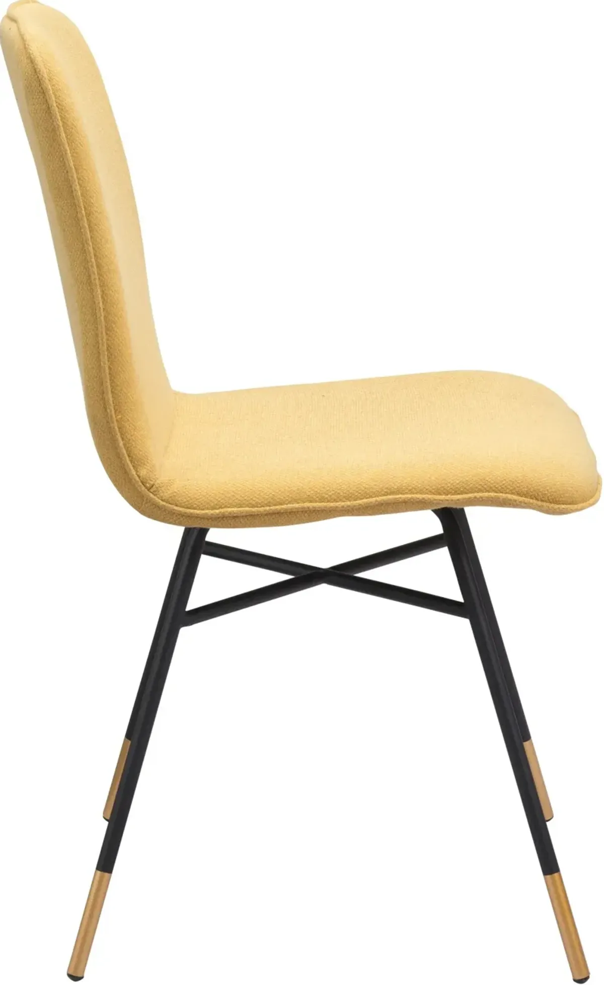 James Set of 2 Dining Chairs - Yellow