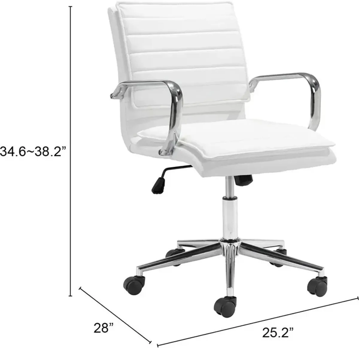 Brynn Office Chair - White