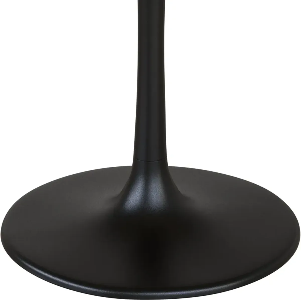 Isabella Round Dining Table - Gray/Black