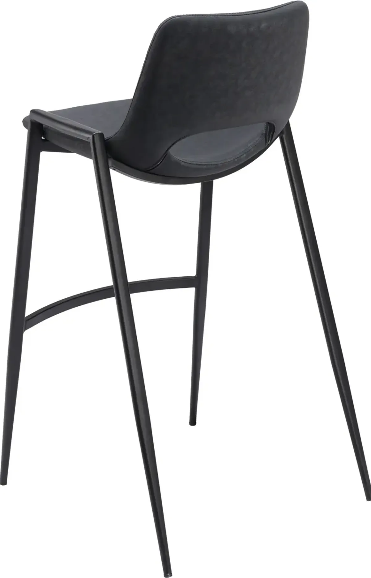 Emerson Set of 2 Bar Stools - Black