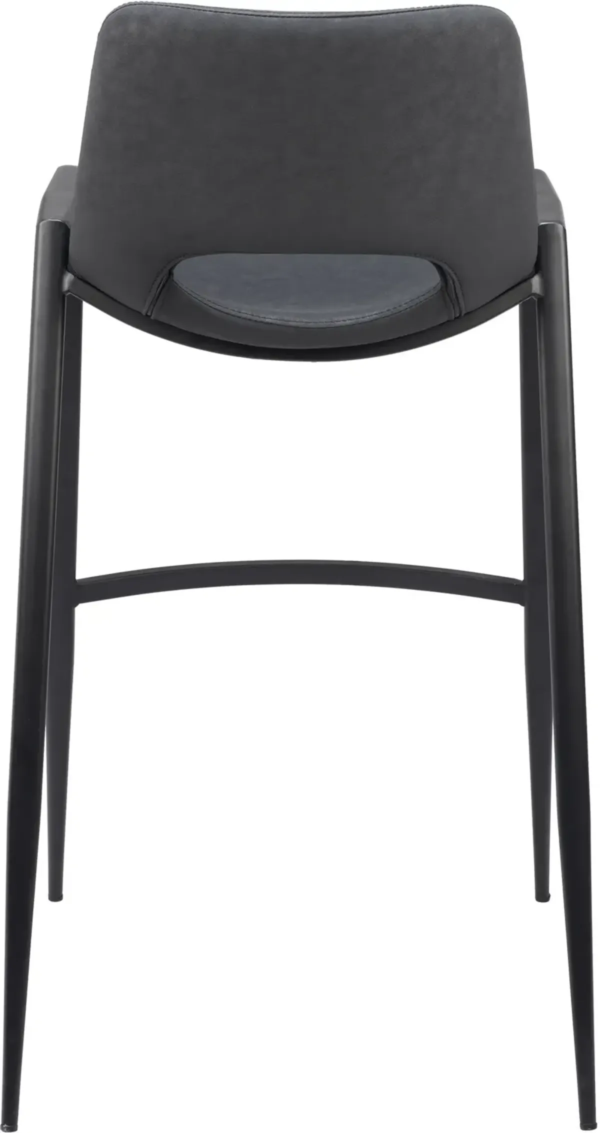 Emerson Set of 2 Bar Stools - Black