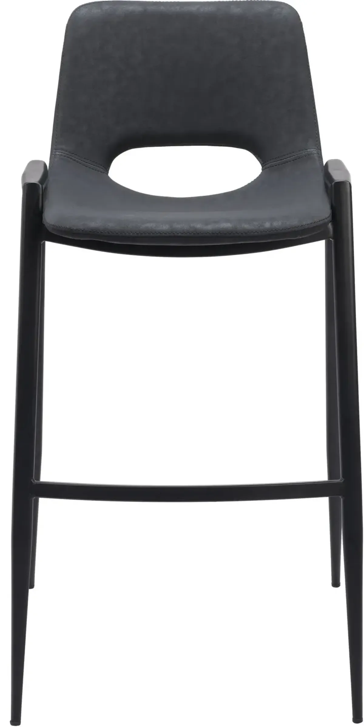 Emerson Set of 2 Bar Stools - Black