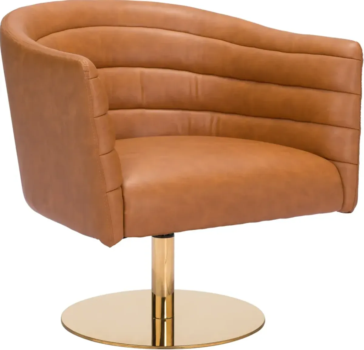 Saldana Accent Chair - Brown