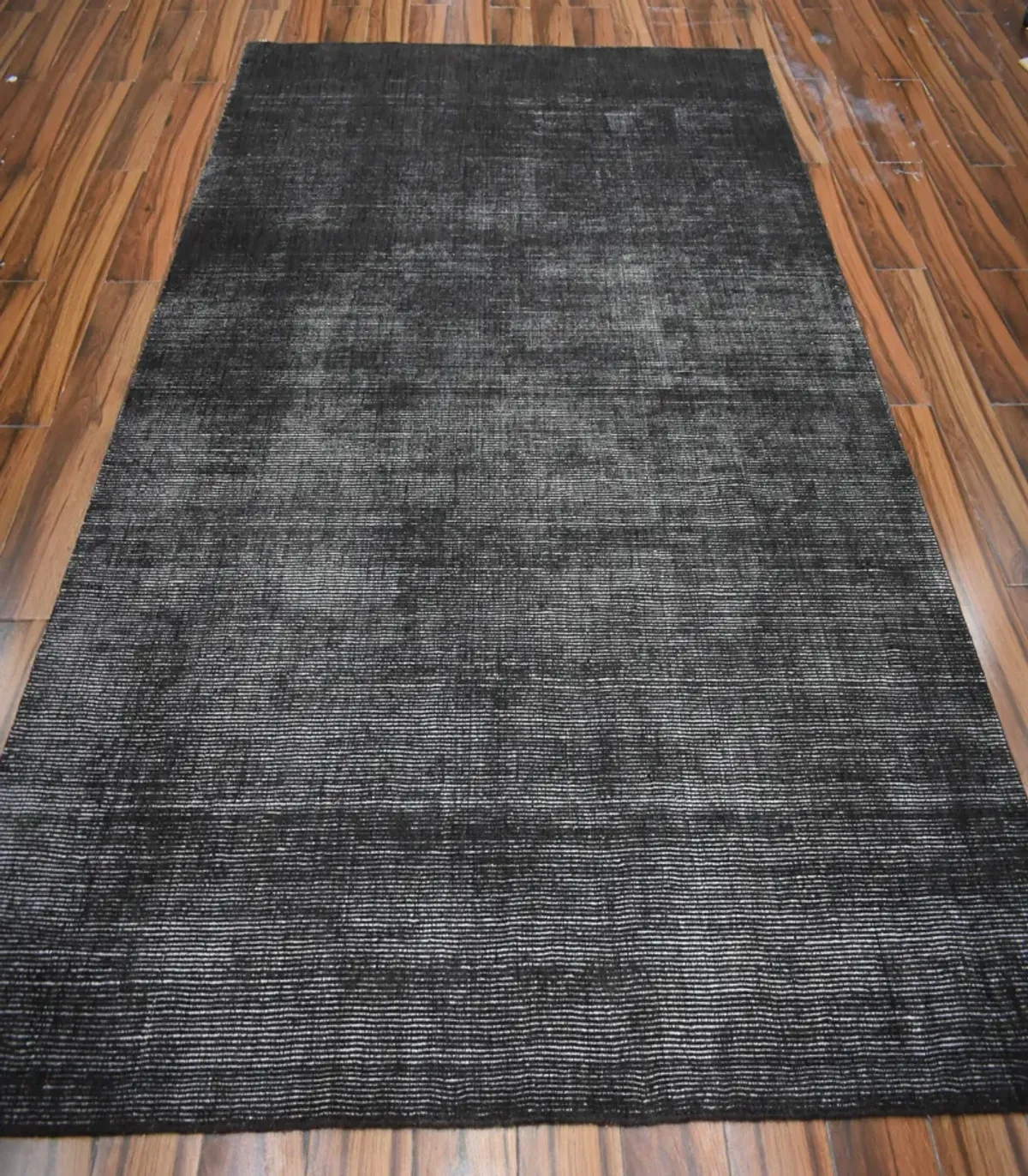 Novara  5' x 8' Area Rug - Chocolate/White