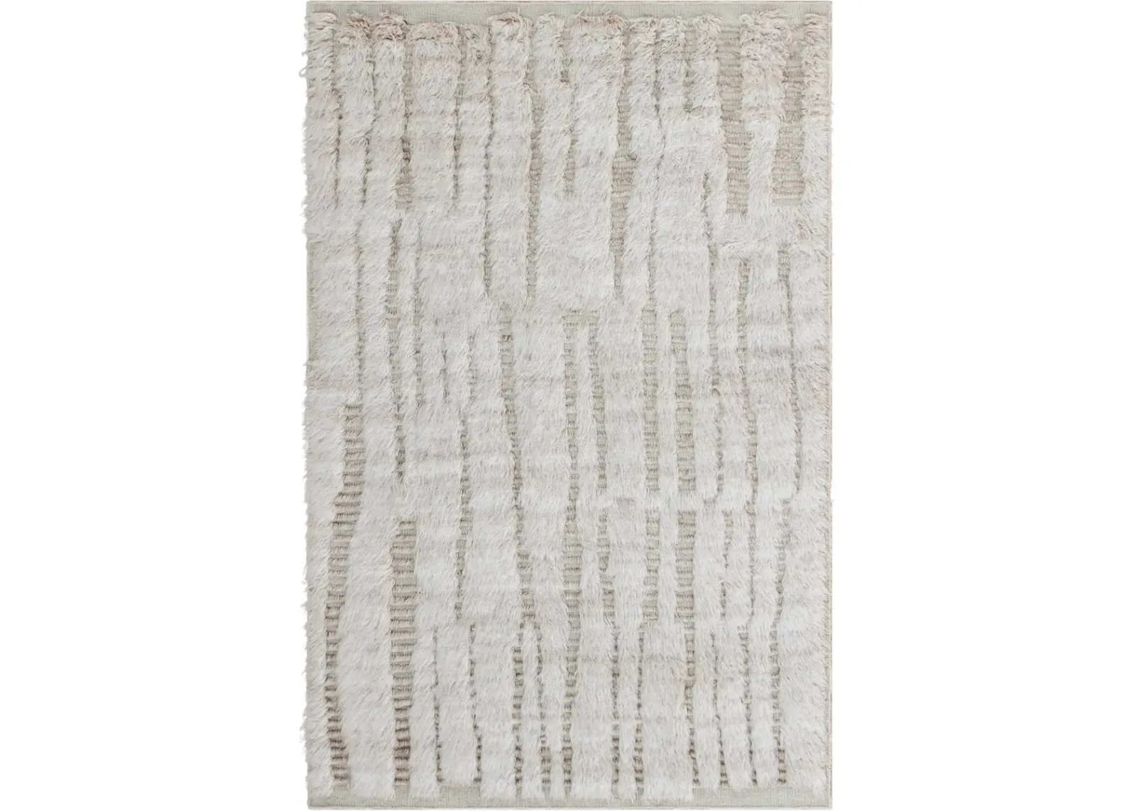 Thai 8' x 10' Area Rug - Beige/Cream