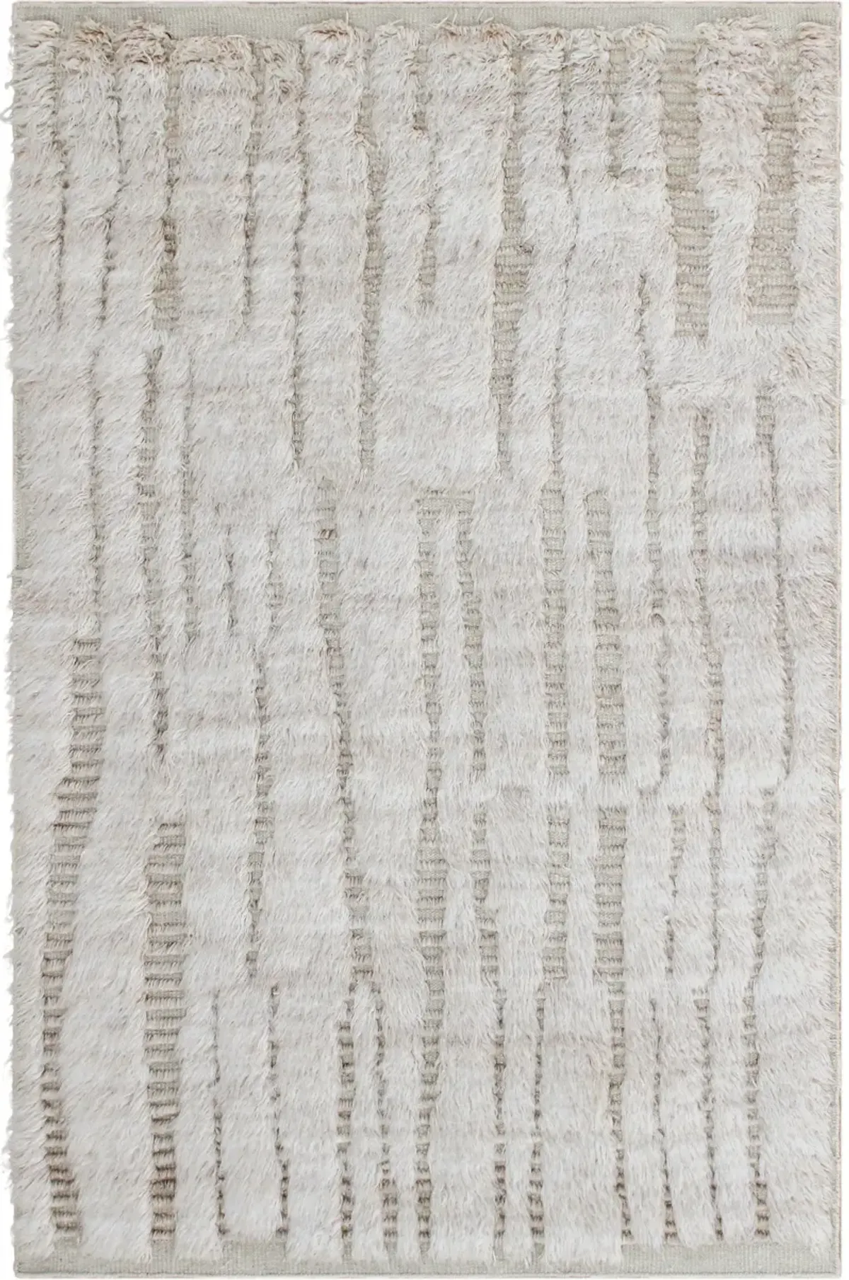 Thai 8' x 10' Area Rug - Beige/Cream